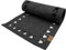 Miqio Design Filz Tischläufer Sterne | Tischläufer Winter | 150x 40cm abwaschbar | Filzläufer 0ekotex Filzstoff mit Echtleder Label | Tischdecke Weihnachten- Dunkelgrau anthrazit
