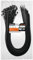 Oksdown Collier de Serrage en Nylon 600 mm × 4,8 mm Attache Câble Plastique Longue Rilsan Serre Câbles, Noir, Lot de 100 Pièces