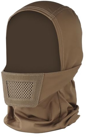 Masque Complet Balaclava, Masque Tactique Cagoule,Combiné avec Casque/Masque Airsoft