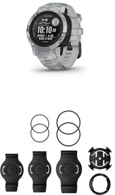 Garmin Instinct 2 Solar Tactical – Rugged GPS Smartwatch with Infinite Battery Life in Smartwatch Mode & QuickFit Band