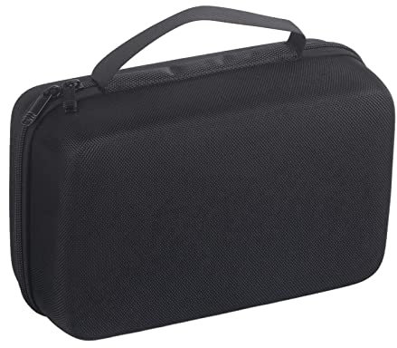 Protecting Storage Case Box Special Hardness, Strong Preservation, Microphone Wire Storage for Rodes VideoMic Pro/Plus, High Grade Nylon Material, Black, 25 X 16 X 10.2cm