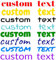 Personalised Car Stickers Design Your Own Name, Custom Vinyl Decal, Custom Vinyl Sticker Car Window Lettering for Car Walls Window Windshield Computers Hydroflask, Text Name Letters Graphics Sticker
