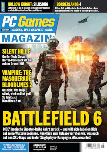 PC Games Magazin 11/2025 Battlefield 6