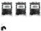 Nagelschelle 300x Kabelschelle 100x 7mm + 100x 10mm + 100 x12mm schwarz allzweck Nagelschellen Rundschelle Kabelbefestigung Kabel Befestigung Nagel universal 7 9 10 12 mm ARLI 300 Stück