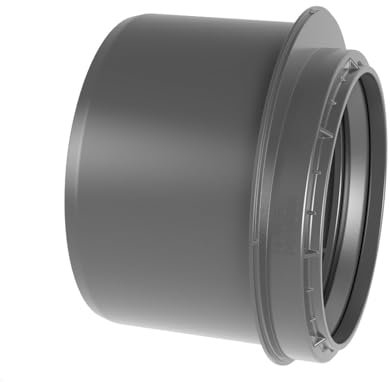 Wavin SiTech+ schallgedämmtes Abfluß Abwasserrohr Reduzierung kurz (DN 90x110)