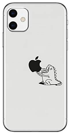 Rembcom Compatible avec Coque iPhone 11,Crystal Transparent en Silicone TPU Souple [Ultra Fin] [Ultra Léger] Cover Protection Bumper Anti-Choc Housse Étui pour iPhone 11 Pro (19, iPhone 11)
