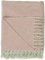 IB Laursen Decke Plaid Creme/Faded Rose