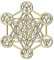 Bnesi Metatron's Cube Wanddekoration, heilige Geometrie, Wandkunst, Kristallgitter, heilige Geometrie, Meditation, Wandkunst, Dekor (Metatron's Cube), 30 cm