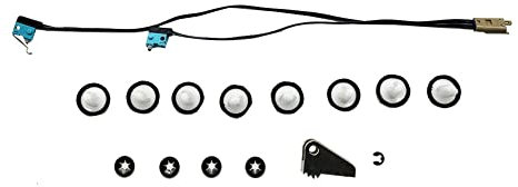 Ocnvlia For Tesla Model S Door Handle Upgrade Repair Kit Micro Switch Wiring Harness 1016009-00-C Handle Paddle with Door Trim Clips