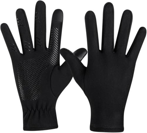 NINVVS Touch Screen Gloves, Warm Thick Winter Gloves, Non-slip, Windproof, Suitable For Driving, Cycling, Etc. (L)