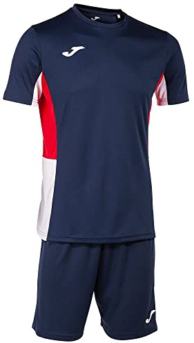 Joma Set mann Danubio II marineblau rot weiss