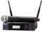 Shure GLXD24R+/SM58 Microfono wireless digitale professionale per chiesa, karaoke, voci, batteria 12 ore, raggio 30m, Microfono vocale SM58, ricevitore a singolo canale