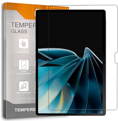REY Pack 2X Bildschirmschutz aus gehärtetem Glas für ZTE Nubia PAD 3D 12,4, Schutzfolie, Displayschutzfolie 9H+ Härte, Anti-Kratzen-Öl-Bläschen