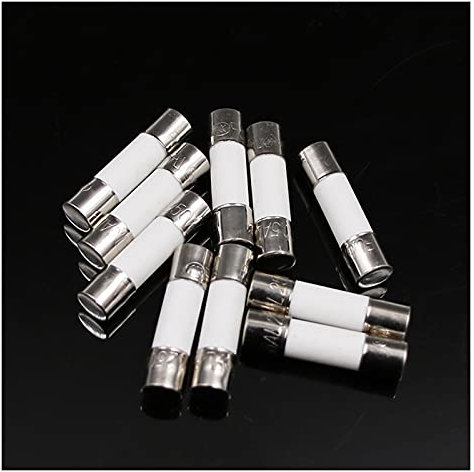 PAKMEZ Sicherungen 100 Stück Keramiksicherung 5 mm x 20 mm träge T 0,5 A 1 A 2 A 3 A 4 A 5 A 6 A 8 A 10 A 13 A 15 A 20 A 30 A 250 V Sicherungsautomat Auto Cigar O (Color : 20a 100pcs)