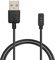 kwmobile USB Kabel Charger kompatibel mit Xiaomi Redmi Watch 4 / Watch 3 Active/Lite/Smart Band 8/8 Pro/Band 2 Ladekabel - Smart Watch Ersatzkabel - Fitnesstracker Aufladekabel in Schwarz
