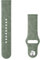 Vancle Uhrenarmband 20mm für Damen Herren, Weiches Silikonarmband mit Eingravierten Blumen, Sport Ersatzarmbänder Zubehör Kompatibel mit 20mm Smartwatches