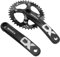 ZUDKSUY 170 mm Kurbelgarnitur, Fahrradkurbel-Set mit 104BCD 40T runde/ovalem Kettenblatt, Mountainbike, Singlespeed, quadratisch, Kegelkurbelgarnitur, Ersatz für Shimano SRAM FSA