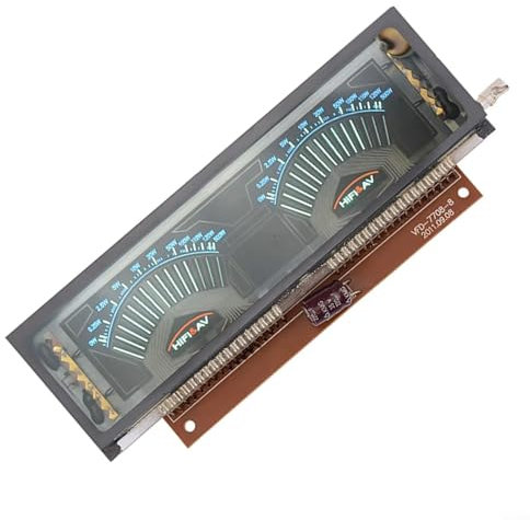 Gettimore Audio Spectrum Analyzer VU Level Meter Indicator VFD Display AC220V High Brightness