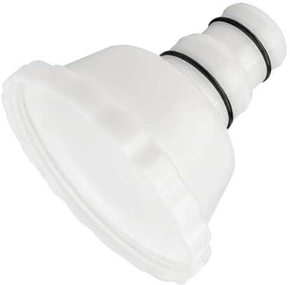 DIELOVEHUA Adaptador de Vacío Accesorio de Skimmer RP/RX Compatible con Piscinas Elevadas Summer Waves, Adaptador para Aspiradora de Piscina para Conexión de Manguera de 3.8 CM y 3.2 CM