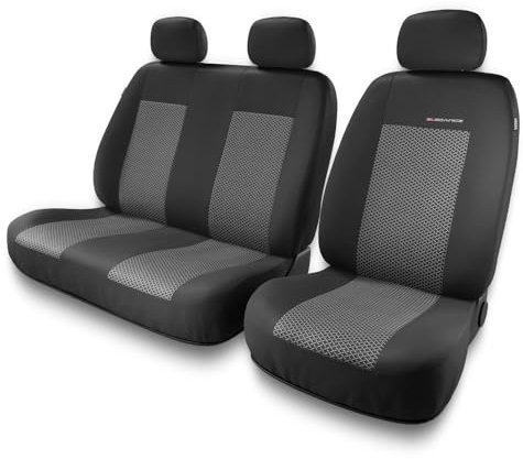 Mossa - Universal Sitzbezüge Auto kompatibel mit Citroen Jumper I, II, III (1994-2019) - Autositzbezüge Schonbezüge für Autositze - BE-2
