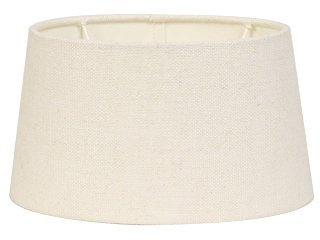 2er Pack Design Lampenschirm n-ellips 40-35-20 cm LIVIGNO ei weiss
