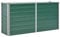 vidaXL Hochbeet Stahl 160x40x77cm Grün Pflanzkasten Blumenkasten Gemüsebeet