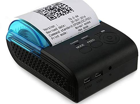 Fuhuihe POS 5805DD Thermodrucker 58 mm Quittungsdrucker tragbarer Mini kabelloser Thermo-Beleg USB-Drucker