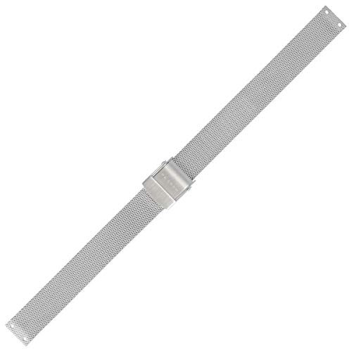 Skagen Uhrenarmband 12mm Edelstahl Silber - 456SSS