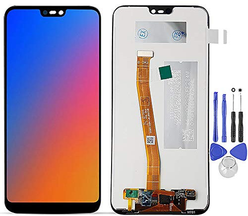 ELLENNE Écran LCD pour Huawei P20 Lite Ane-LX1 Touch verre écran noir + kit tournevis