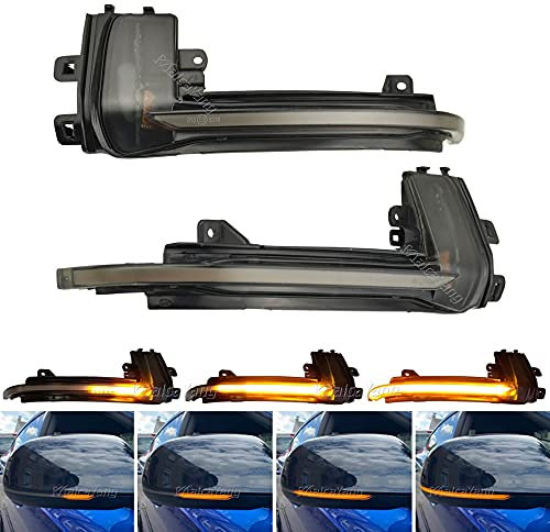 Malcayang Retrovisor luces indicadoras de giro de intermitentes LED dinámicas para A3 8P A4 A5 B8.5 Q3 A6 C6