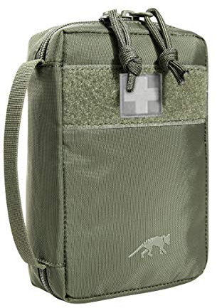 Tasmanian Tiger TT First Aid Basic leichtes Erste Hilfe Set für Unterwegs und Zuhause, ideal für Wanderungen Trekking Outdoor Fahrrad Büro, Oliv