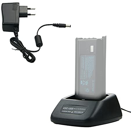 KNB-45L Chargeur de Batterie Li-ION pour Kenwood KSC-35S TK-2200L TK-2200LP TK-2300VP TK-2302VK TK-2302 Base de Charge Radio
