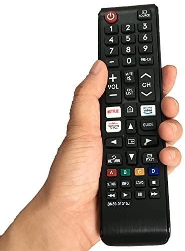 Universal Remote Control BN59-01315J Replacement for Samsung 4K UHD QLED Curve HDTV 6 7 8 Series Smart TVs UN49NU8000 UN55MU8500FXZA UN65MU8500FXZA UN49NU8000FXZA