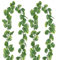 RECUTMS Artificial Monstera Leaf Vines Fake Hanging Plants Ivy Palm Leaves Garland Faux Tropical Greenery 2Pcs 5.9FT for Garden Porch Patio Jungle Luau Party Beach Birthday Indoor Outdoor Décor