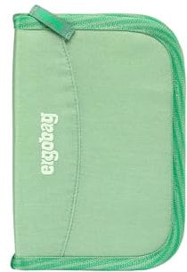 ergobag Federmäppchen Set 22-teilig, Lyra Buntstifte, Stundenplan-Fach, Kleingeld Fach, Lineal WaldBärwohner - Grün