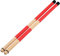 XNHIU Baguettes de batterie jazz en bambou pour musique folk jazz (rouge)