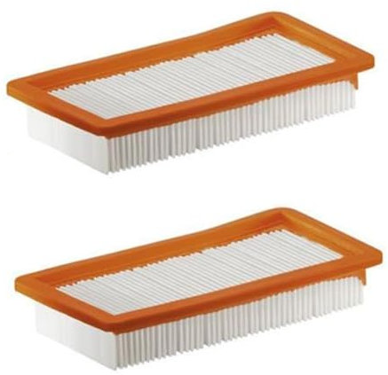 SUPENG Puede Lavar con Agua 2 uds 6.414-631,0 Filtro de Motor de aspiradora Compatible con Karcher DS5500 DS5600 DS5800 DS6000