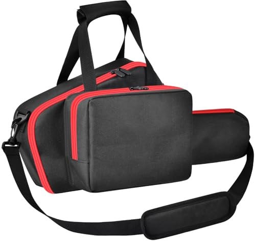 Steadtep Chainsaw Case Cover Compatible with Milwaukee Electric Tool M18/ M12/ CRDLSS 12V Fuel Hatchet Pruning, Cordless Chainsaw Kit Bag for Mini Saw Pruner Sawzall, Batteries and Charger (Box Only)