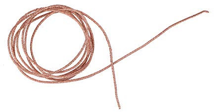 Tyenaza Speaker Wire, Speaker Leads Wire Subwoofer Woofer Leads Wire Repair 8 strands Braideds Copper Wire for TV, Video, Home Audio (1 m)