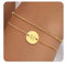 ZHESHY Gold Armband mit Buchstaben Damen Teenager Mädchen 18K Gold Vergoldete Armbänder Initialen A-Z Personalisierte Goldenes Charm Armkette Bracelet Verstellbare Goldschmuck Für Frauen Geschenke