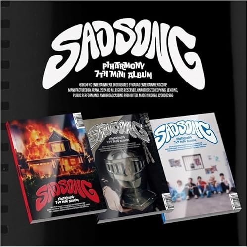 Generisch P1Harmony - Sad Song 7th Mini Album (A ver. / CD Only, No Poster) + Extra photocards