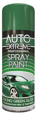 DIOXSTAR Racing Green Spray Paint, Quick Drying, Non-Cracking, Suitable for Most Surfaces Including Wood, Metal and Glass, Interior & Exterior Use, 400ml (1 PCS)