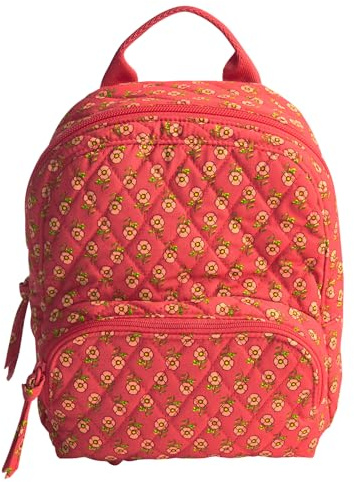 Vera Bradley Women's Premium Cotton Mini Banbury Backpack Bookbag (pack of 1)
