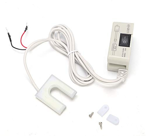 Hyuduo LED Nähmaschinenlampe mit 30 LEDs Magnetische Halterung Energiesparende Tischleuchte Touch-Steuerung für Büro Haushalt Schreibtisch Beleuchtung 90-265V