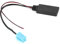 Tihebeyan Aux -Kabel, 8Pin Wireless Music Adapter V5.0 Aux Line Automatische Paarung für Vdo Dayton Headunits