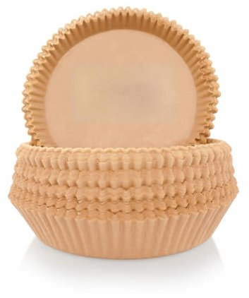 300 Pezzi Carta Forno per Friggitrice ad Aria, 20-24 cm Carta Pergamena Rotondo Food-Grade BPA Free, Antiaderente Carta per Friggitrice ad Aria Facile da Pulire per 4.5-6L Friggitrice ad Aria