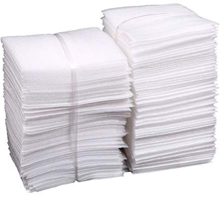 YeahiBaby 100pcs Foam Pouches Cushioning Wrap Pouches for for Protecting Dishes Glasses Wine Bottles Shipping 25x30cm