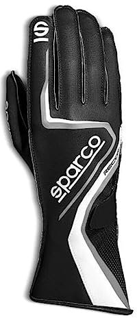 sparco 00255510NRBI Record 2020 Guanti Karting, Nero/N, 10