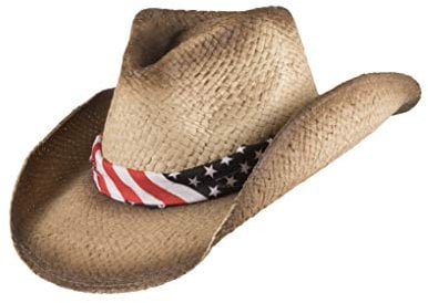 Scippis - Paso - Chapeau de soleil en paille - Idéal pour été, marron, L/XL