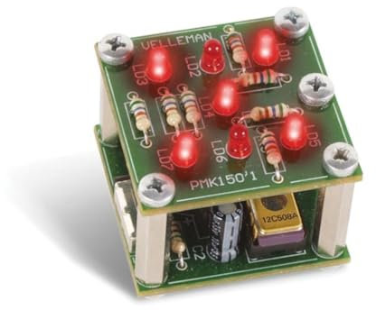 Whadda Kit di saldatura, dado elettronico, attivazione tramite scuotimento